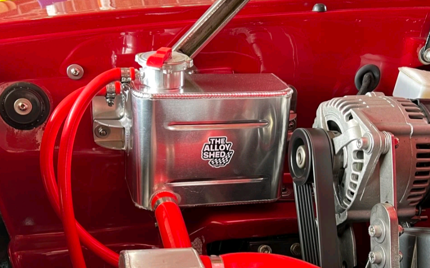 2L Aluminium Coolant Header Tank - Universal High Capacity Expansion Reservoir