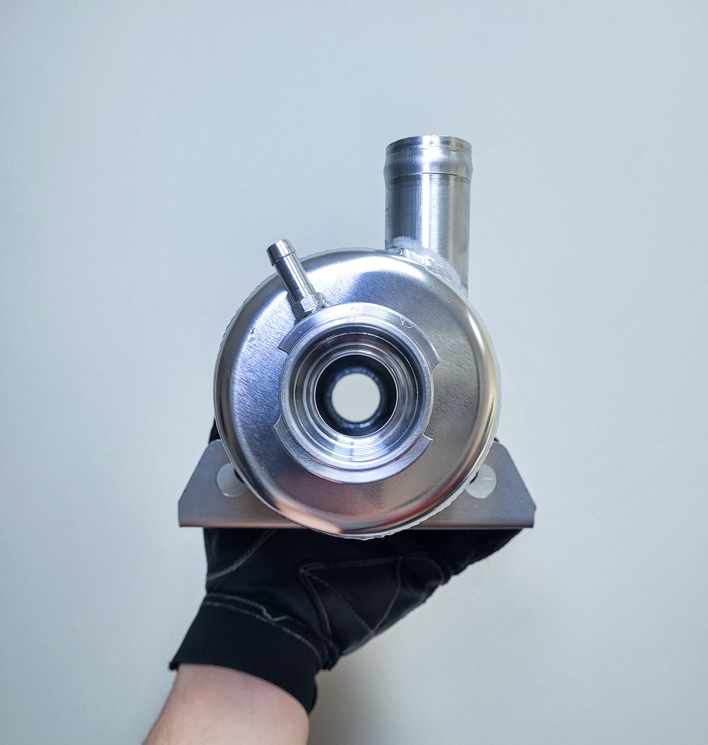 1.5L Aluminium Header Tank / Swirl Pot – 32mm Inlet & Outlet