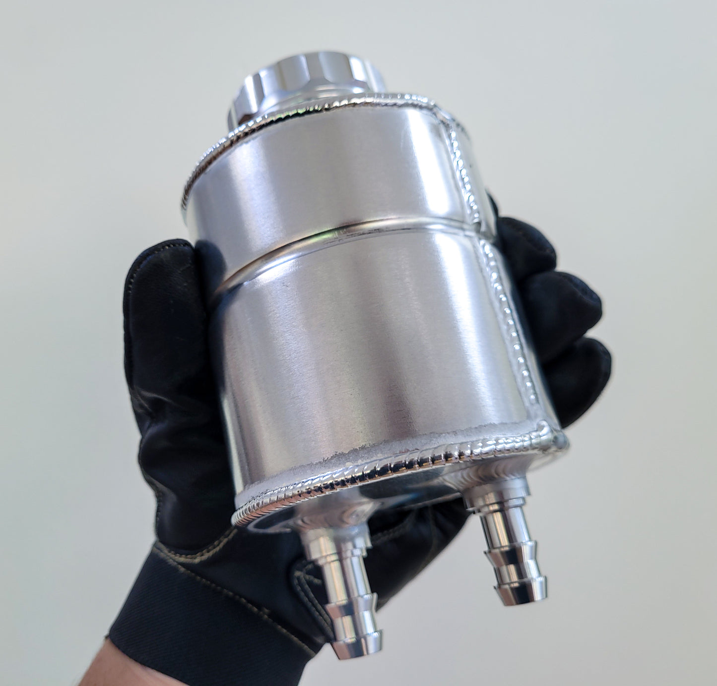 Aluminium Power Steering Reservoir Tank Universal Fit