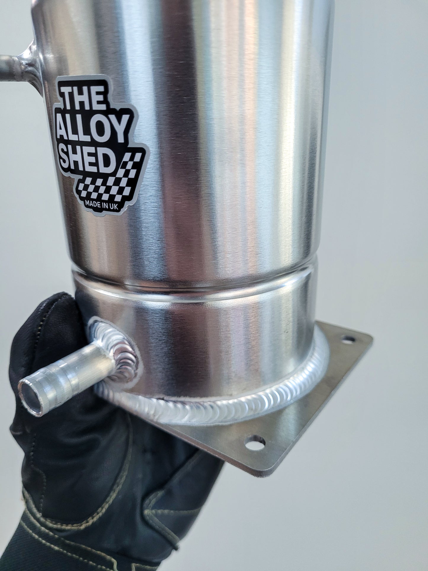 Aluminium Fuel Swirl Pot | Motorsport Fabricated | 1.5L