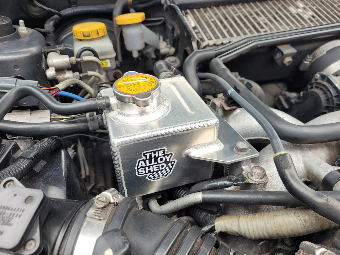 Header Tank Configuration WRX Aluminium Header Tank Installation – Technical Notes – The Alloy Shed