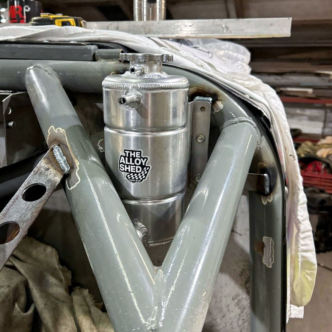 Aluminium Header Tank | Coolant Reservoir | Motorsport Fabricated 1.5L