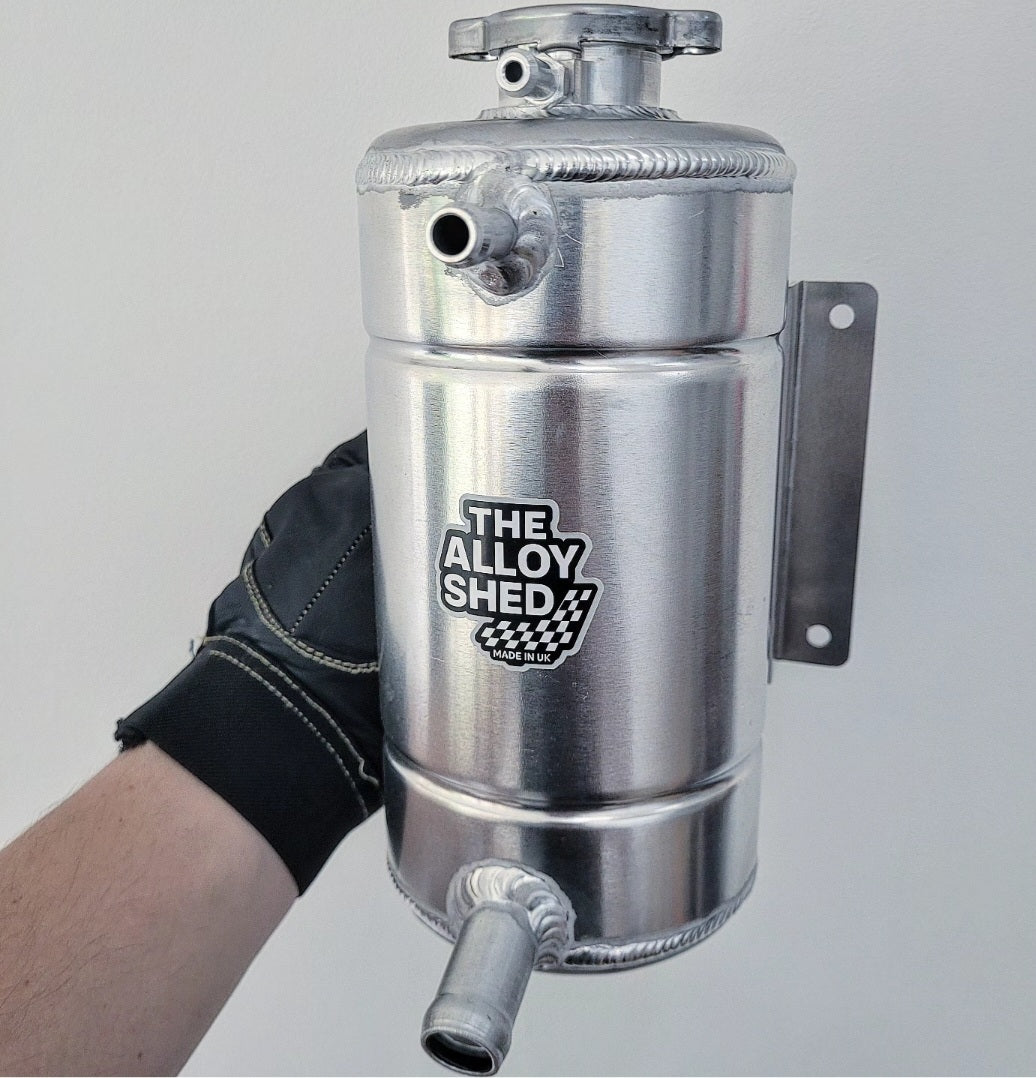 1.5L TIG Welded Aluminium Header Tank Coolant Bottle – Universal Fit for Kit Car