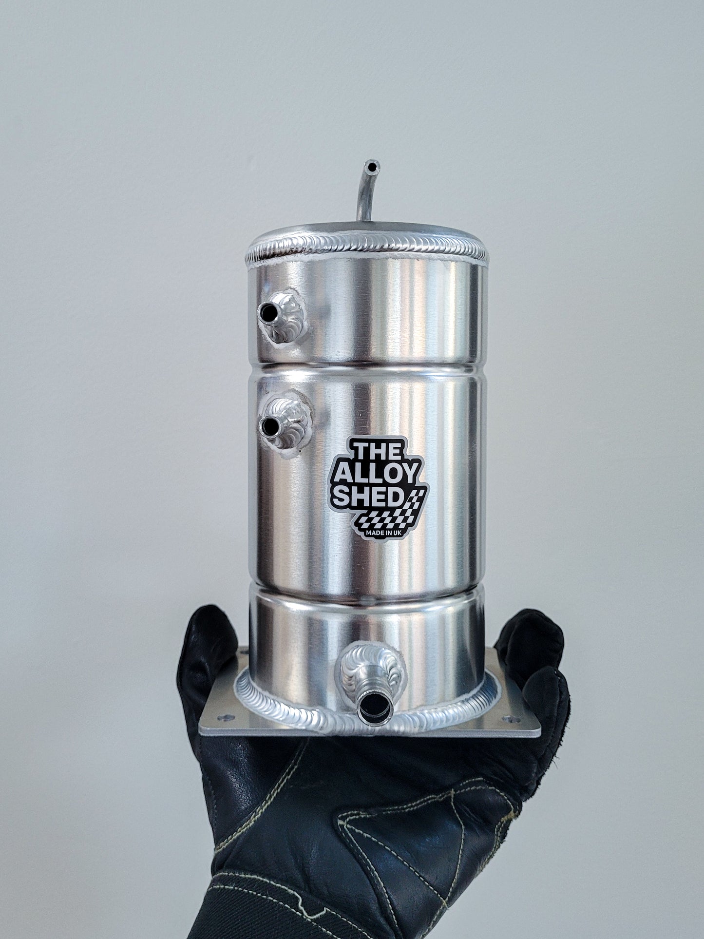 Aluminium Fuel Swirl Pot | Motorsport Fabricated | 1.5L