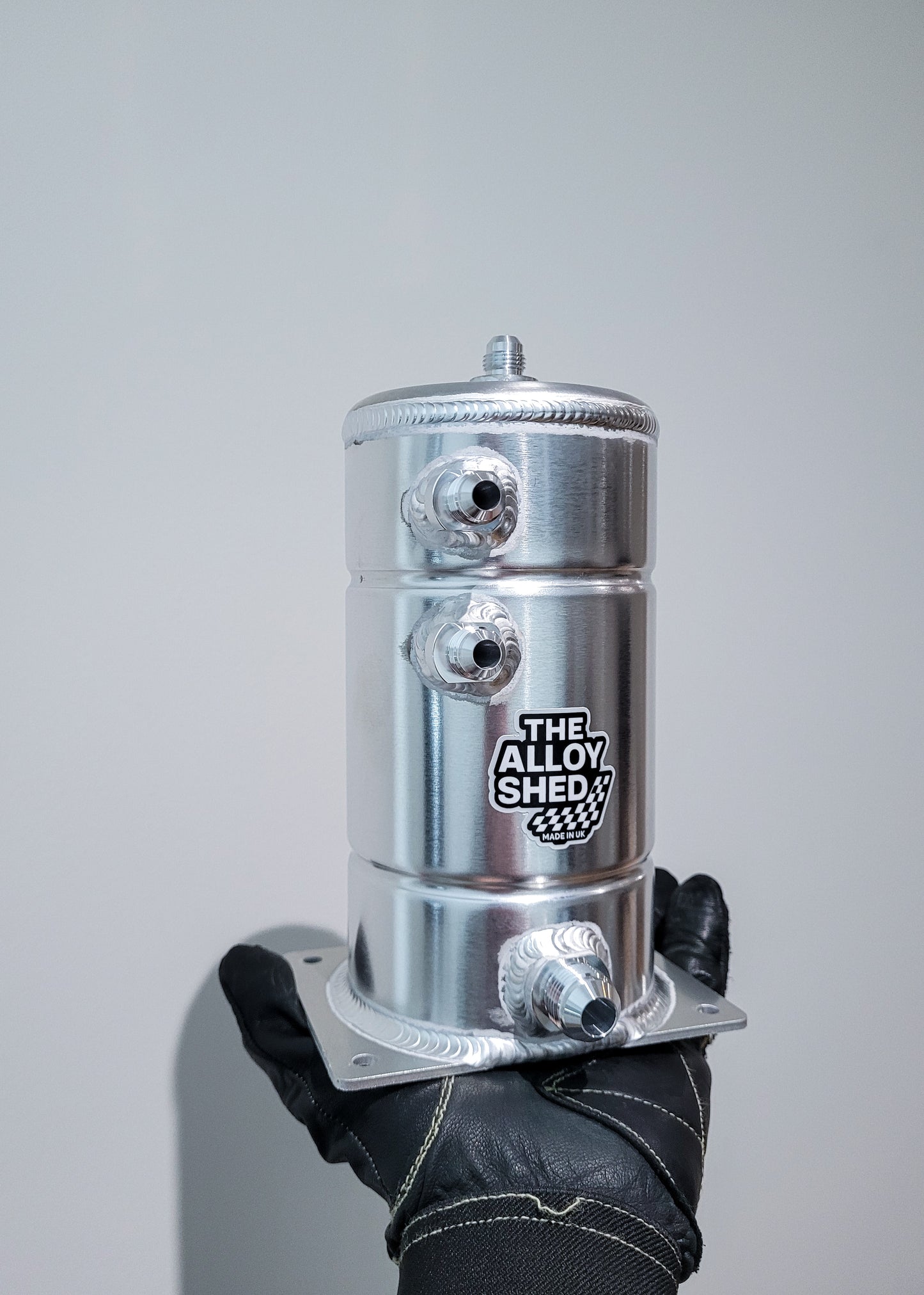 AN-Fitting Aluminium Fuel Swirl Pot — 1.5L