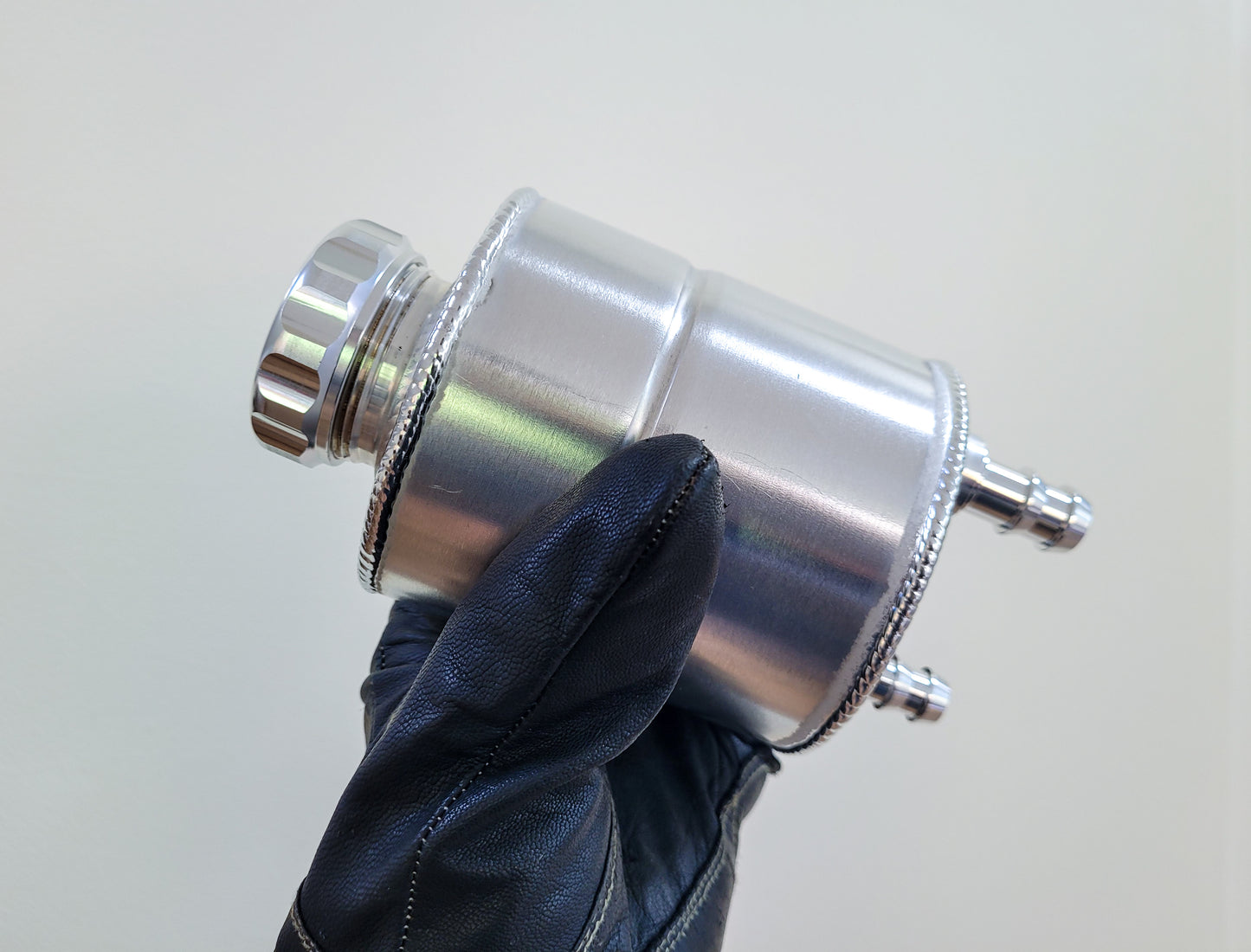 Aluminium Power Steering Reservoir Tank Universal Fit