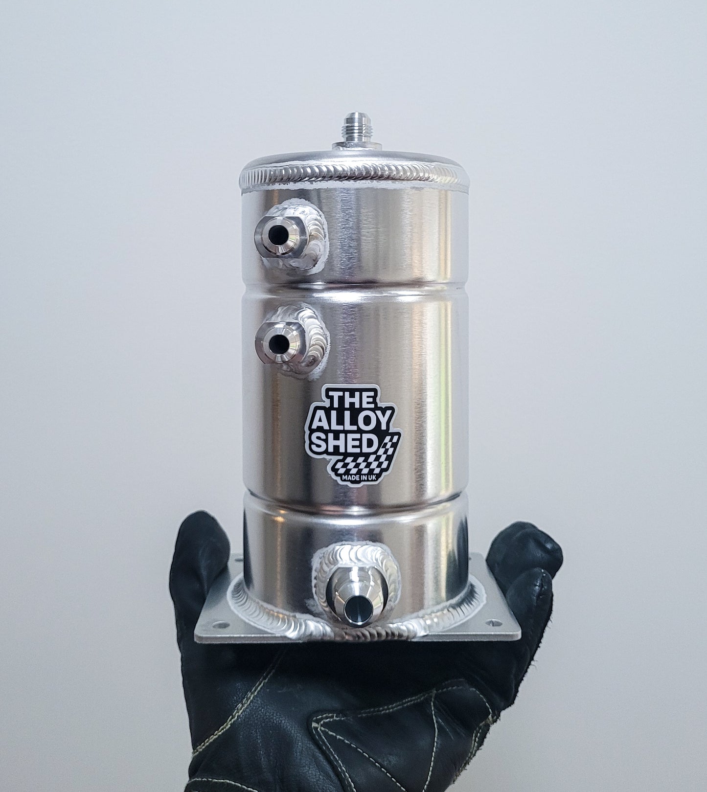 AN-Fitting Aluminium Fuel Swirl Pot — 1.5L