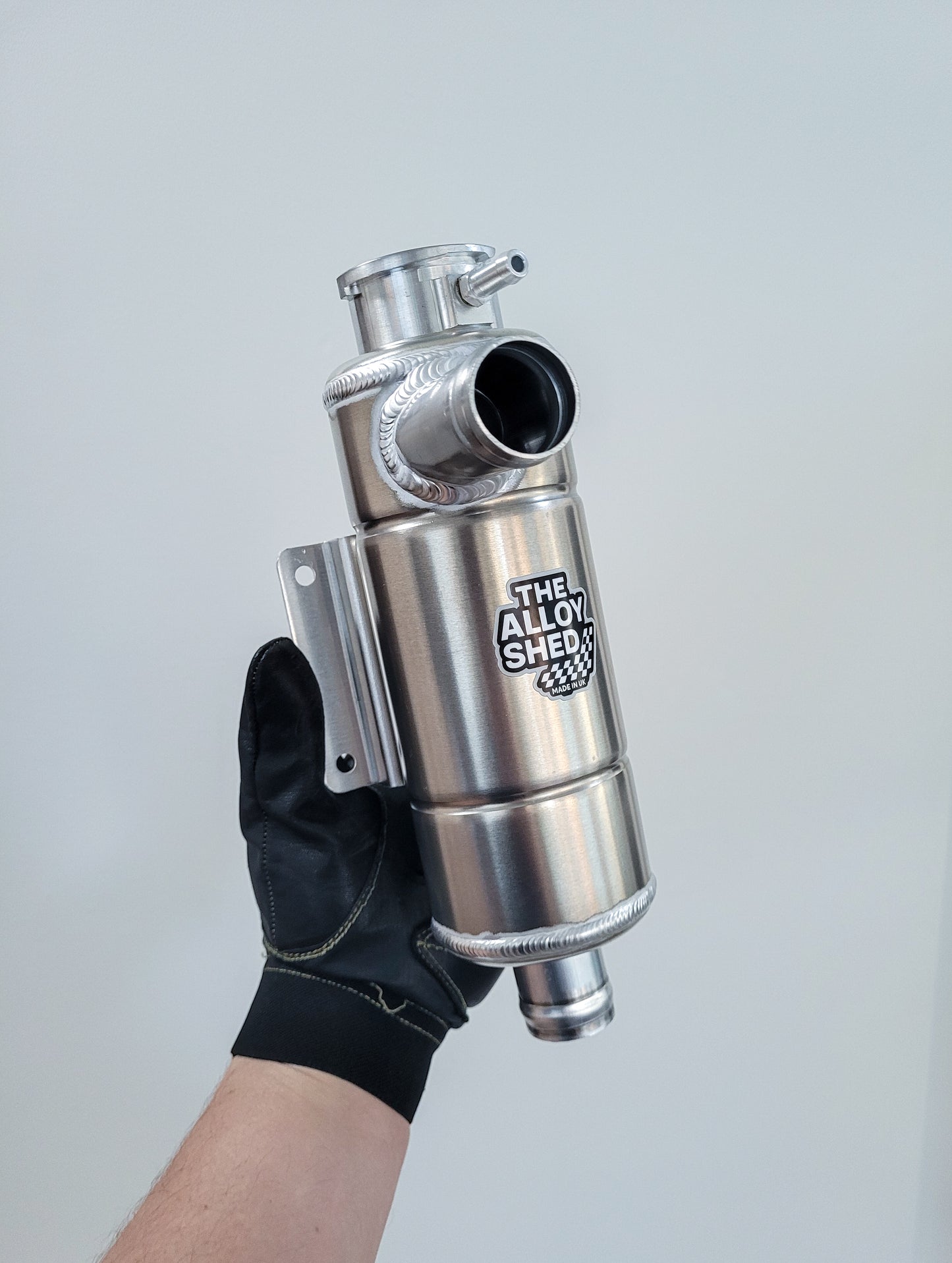 Aluminium Coolant Swirl Pot | Motorsport Fabricated | 0.9L