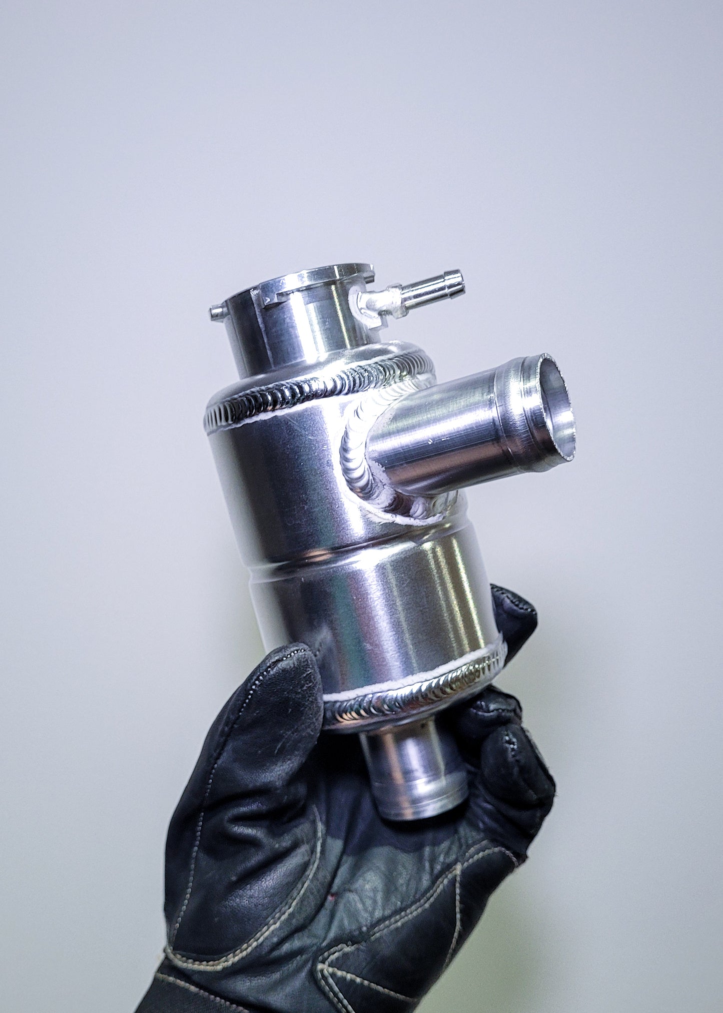 Aluminium Coolant Swirl/Fill Pot Compact Size