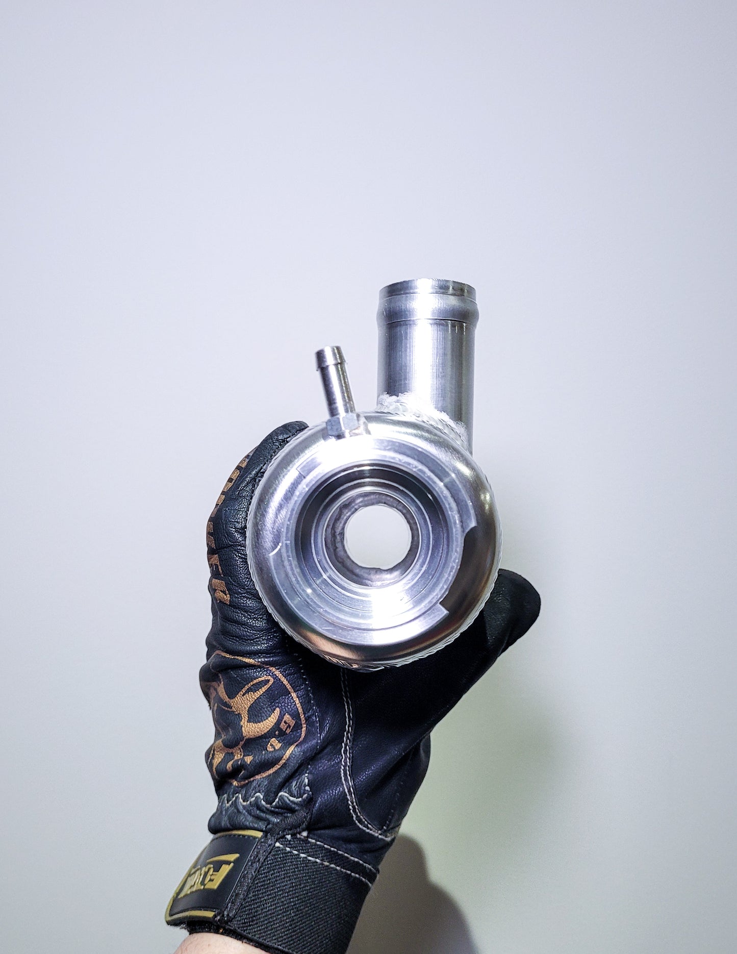 Aluminium Coolant Swirl/Fill Pot Compact Size