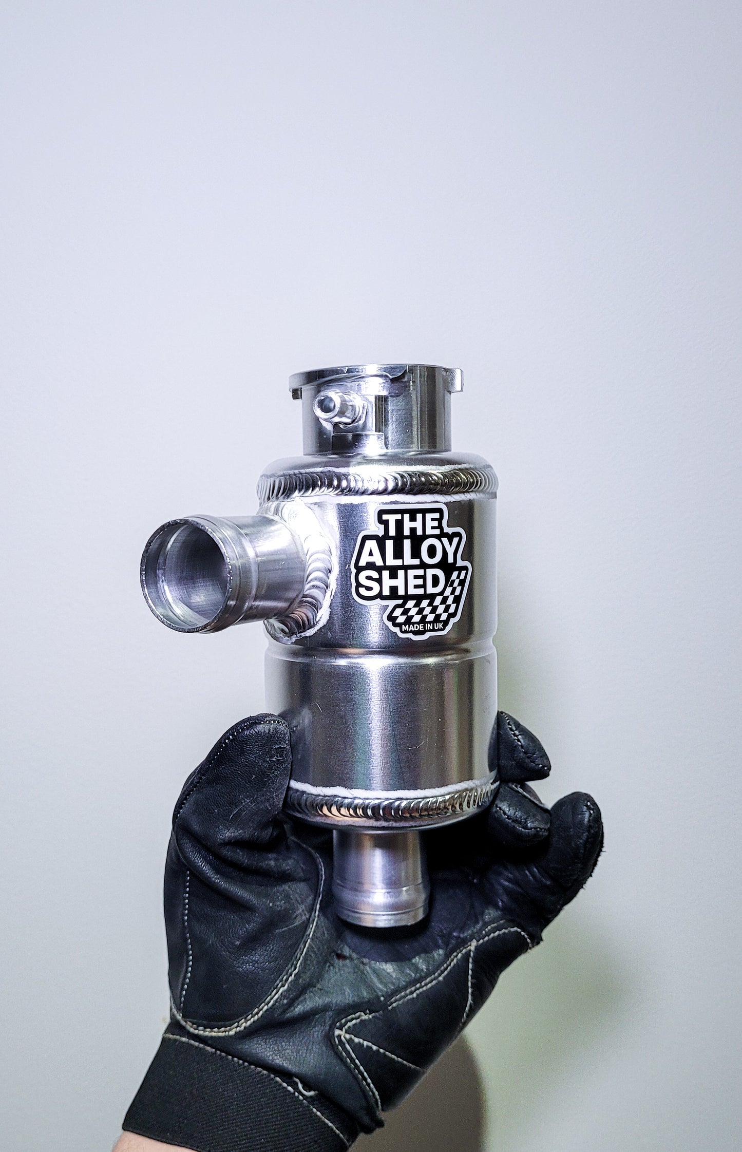 Aluminium Coolant Swirl/Fill Pot Compact Size