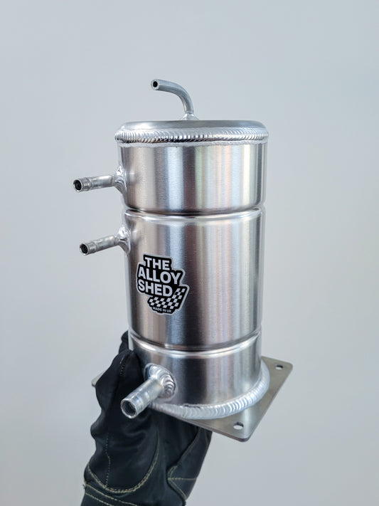 Aluminium Fuel Swirl Pot | Motorsport Fabricated | 1.5L