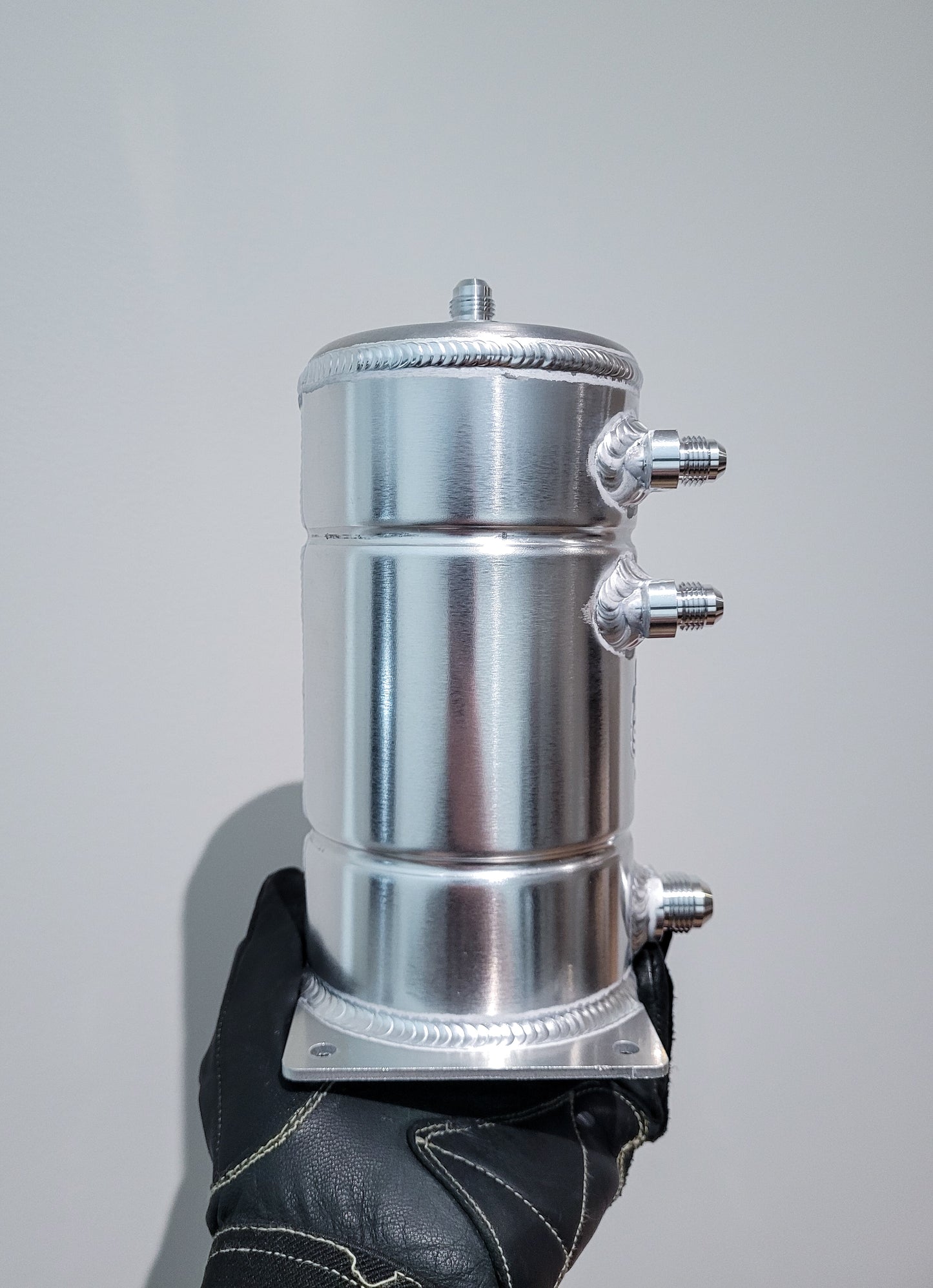 AN-Fitting Aluminium Fuel Swirl Pot — 1.5L