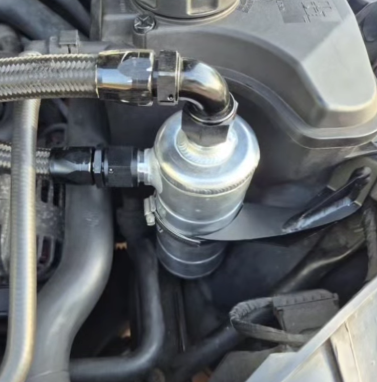 Aluminium Oil-Air Separator (-10 / -12 AN) Baffled