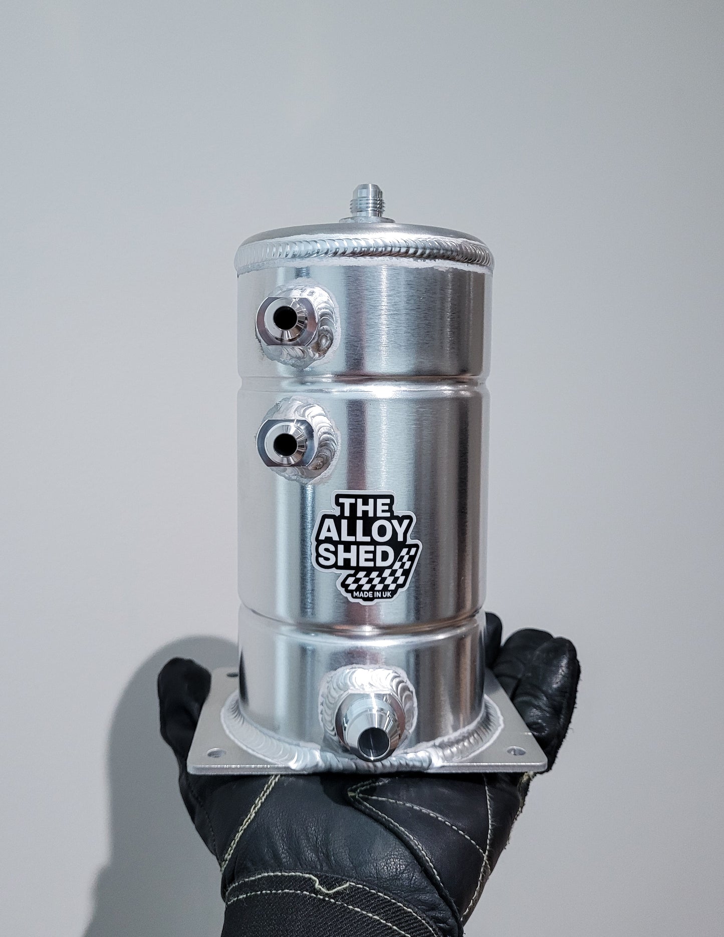 AN-Fitting Aluminium Fuel Swirl Pot — 1.5L