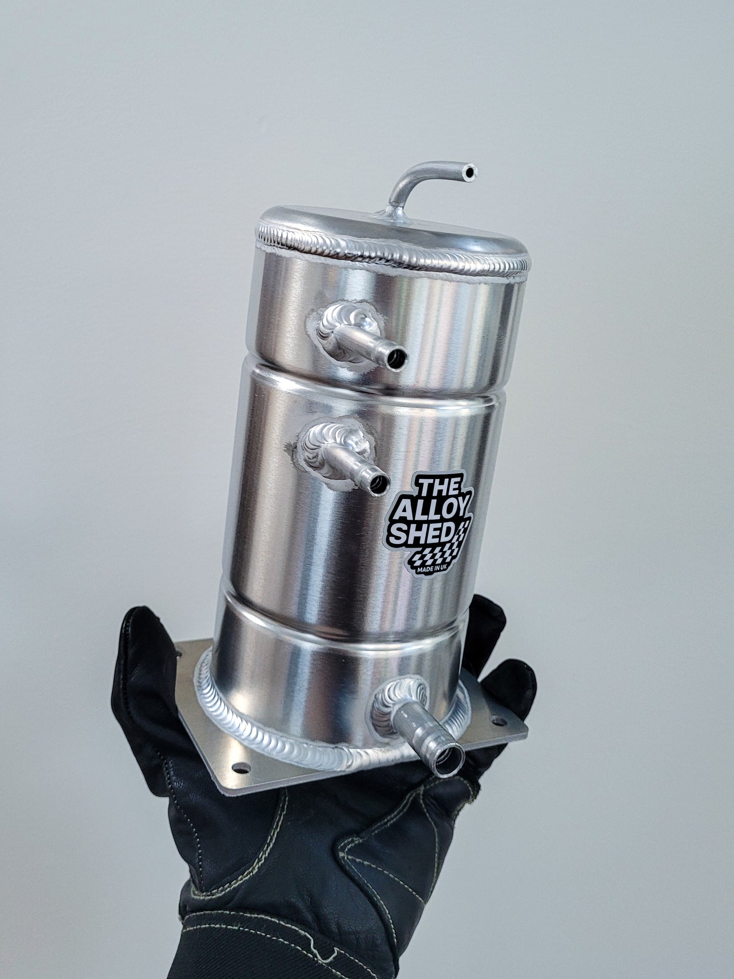 Aluminium Fuel Swirl Pot | Motorsport Fabricated | 1.5L